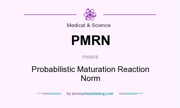 What does PMRN mean? It stands for Probabilistic Maturation Reaction Norm