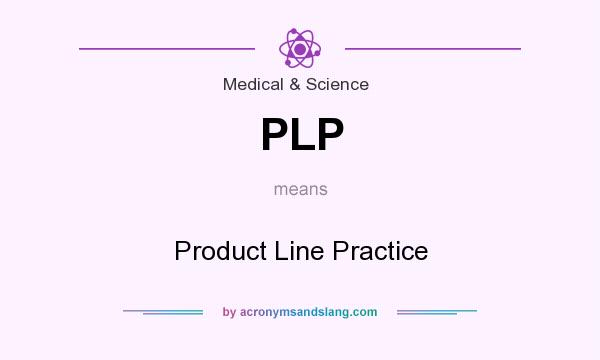 What does PLP mean? It stands for Product Line Practice