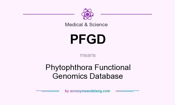 What does PFGD mean? It stands for Phytophthora Functional Genomics Database