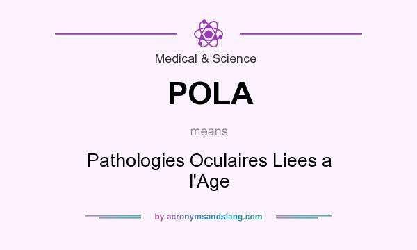 What does POLA mean? It stands for Pathologies Oculaires Liees a l`Age
