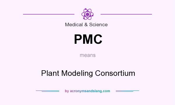 What does PMC mean? It stands for Plant Modeling Consortium