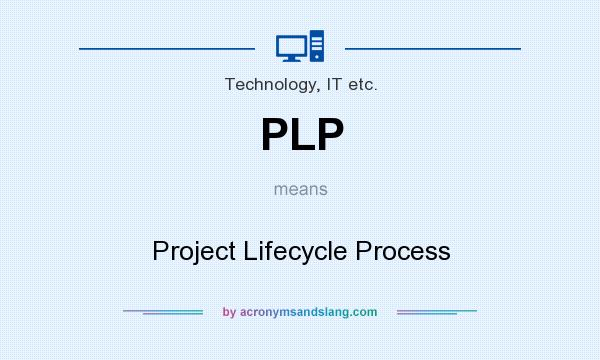 What does PLP mean? It stands for Project Lifecycle Process