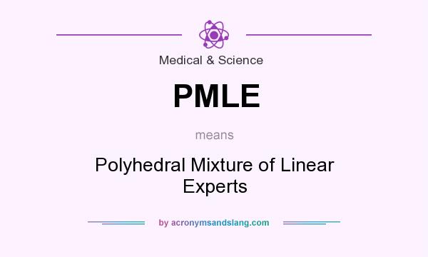 What does PMLE mean? It stands for Polyhedral Mixture of Linear Experts