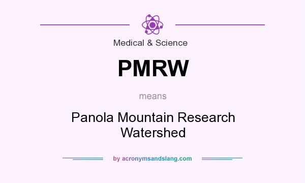 What does PMRW mean? It stands for Panola Mountain Research Watershed