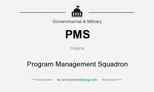 What does PMS mean? It stands for Program Management Squadron