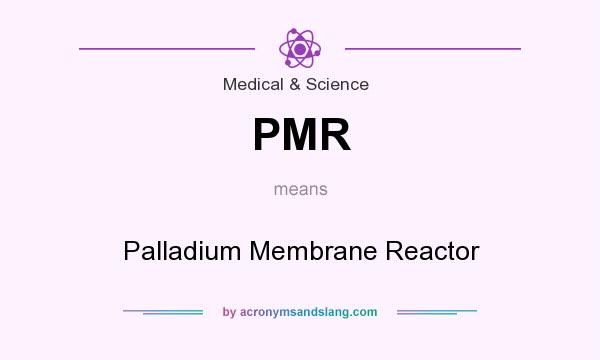 What does PMR mean? It stands for Palladium Membrane Reactor