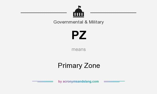 What does PZ mean? It stands for Primary Zone