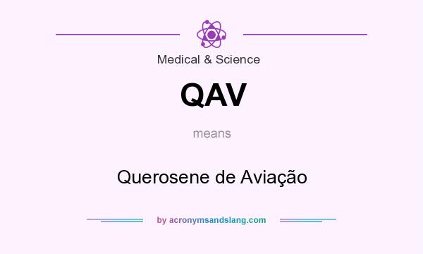 What does QAV mean? It stands for Querosene de Aviação