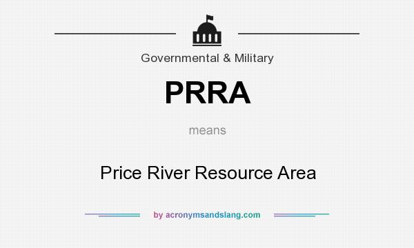What does PRRA mean? It stands for Price River Resource Area