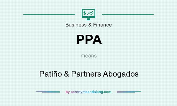 What does PPA mean? It stands for Patiño & Partners Abogados