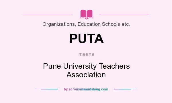What does PUTA mean? It stands for Pune University Teachers Association