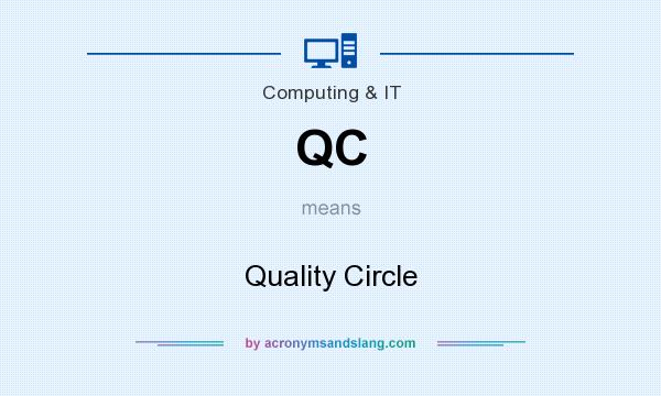 What does QC mean? It stands for Quality Circle