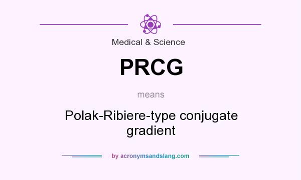 What does PRCG mean? It stands for Polak-Ribiere-type conjugate gradient