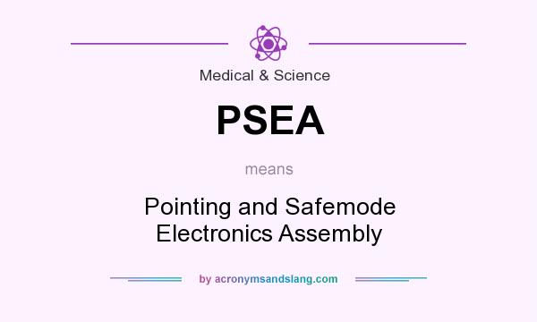 What does PSEA mean? It stands for Pointing and Safemode Electronics Assembly