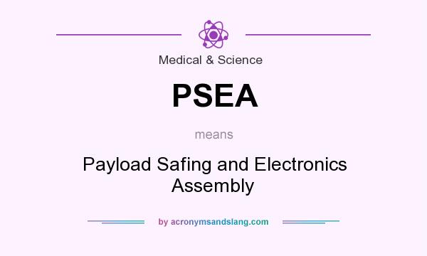 What does PSEA mean? It stands for Payload Safing and Electronics Assembly