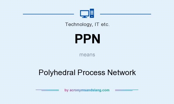 What does PPN mean? It stands for Polyhedral Process Network