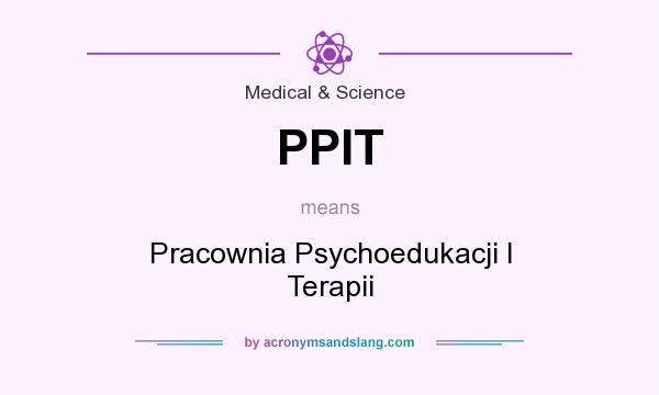 What does PPIT mean? It stands for Pracownia Psychoedukacji I Terapii