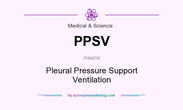 What does PPSV mean? It stands for Pleural Pressure Support Ventilation