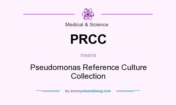 What does PRCC mean? It stands for Pseudomonas Reference Culture Collection