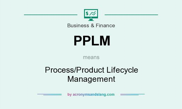 What does PPLM mean? It stands for Process/Product Lifecycle Management