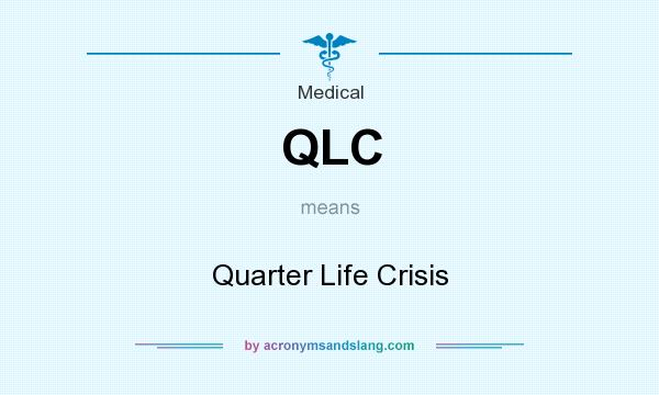 What does QLC mean? It stands for Quarter Life Crisis