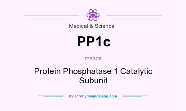 What does PP1c mean? It stands for Protein Phosphatase 1 Catalytic Subunit
