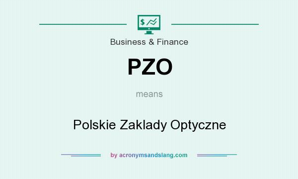 What does PZO mean? It stands for Polskie Zaklady Optyczne
