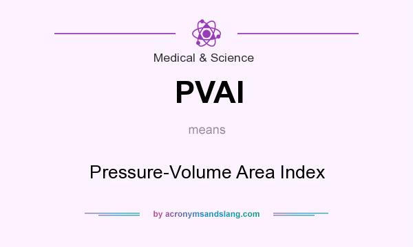 What does PVAI mean? It stands for Pressure-Volume Area Index