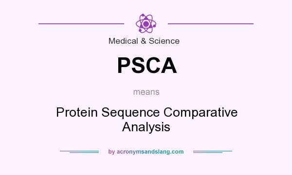 What does PSCA mean? It stands for Protein Sequence Comparative Analysis