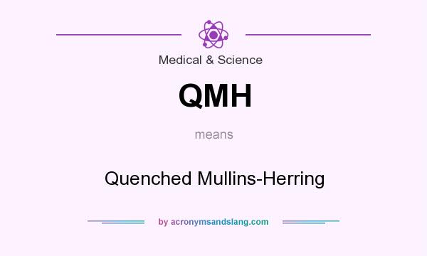 What does QMH mean? It stands for Quenched Mullins-Herring