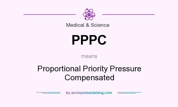 What does PPPC mean? It stands for Proportional Priority Pressure Compensated
