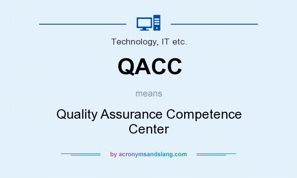 What does QACC mean? It stands for Quality Assurance Competence Center