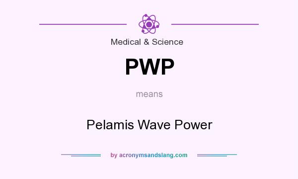 What does PWP mean? It stands for Pelamis Wave Power