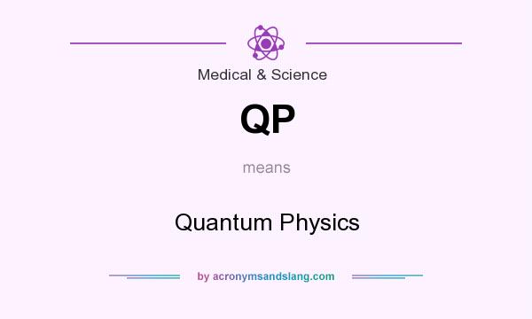 What does QP mean? It stands for Quantum Physics
