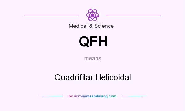What does QFH mean? It stands for Quadrifilar Helicoidal