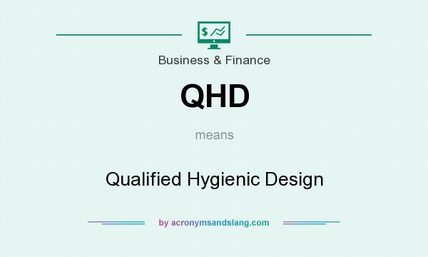 What does QHD mean? It stands for Qualified Hygienic Design