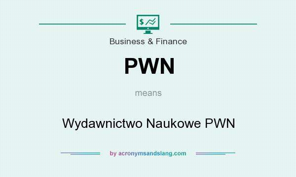 What does PWN mean? It stands for Wydawnictwo Naukowe PWN