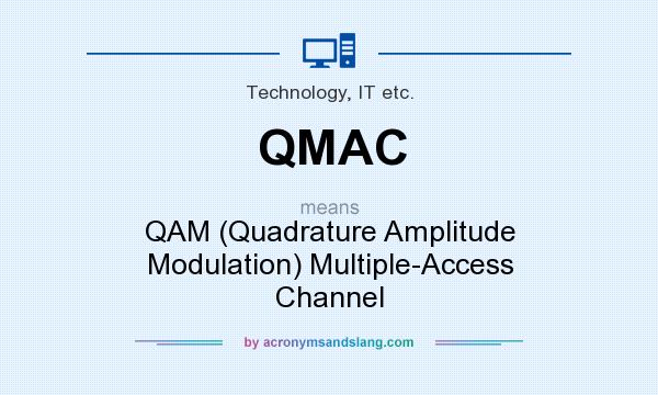What does QMAC mean? It stands for QAM (Quadrature Amplitude Modulation) Multiple-Access Channel