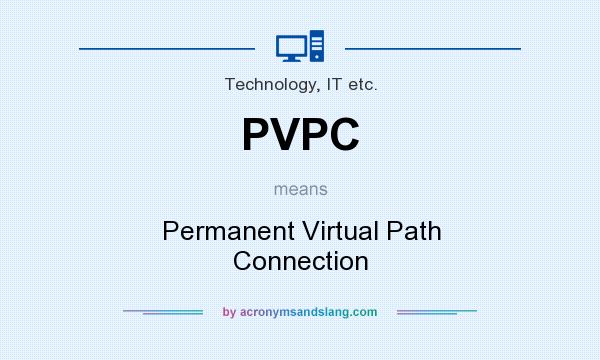 What does PVPC mean? It stands for Permanent Virtual Path Connection