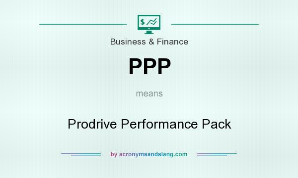 What does PPP mean? It stands for Prodrive Performance Pack