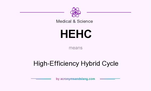 What does HEHC mean? It stands for High-Efficiency Hybrid Cycle