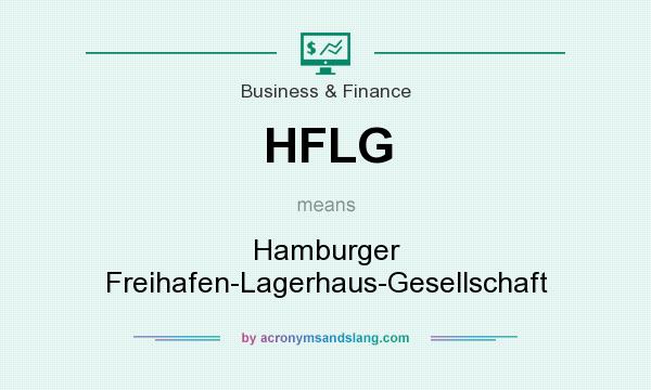 What does HFLG mean? It stands for Hamburger Freihafen-Lagerhaus-Gesellschaft