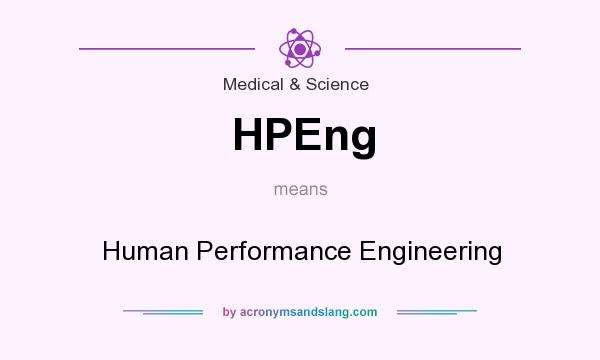 What does HPEng mean? It stands for Human Performance Engineering