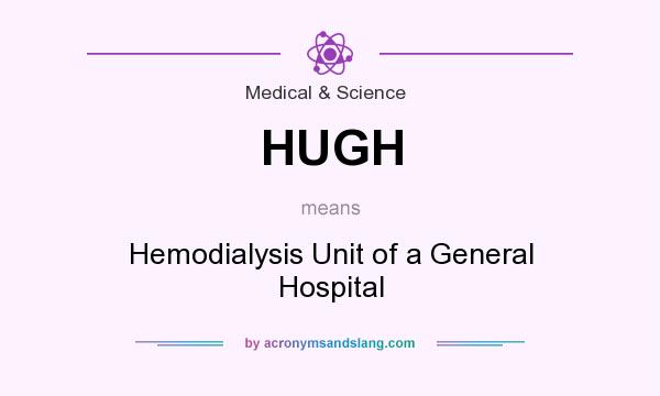 What does HUGH mean? It stands for Hemodialysis Unit of a General Hospital