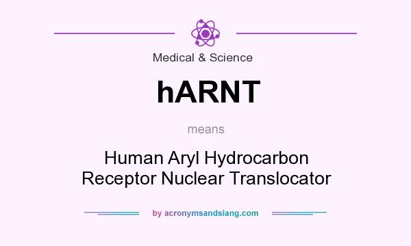 What does hARNT mean? It stands for Human Aryl Hydrocarbon Receptor Nuclear Translocator