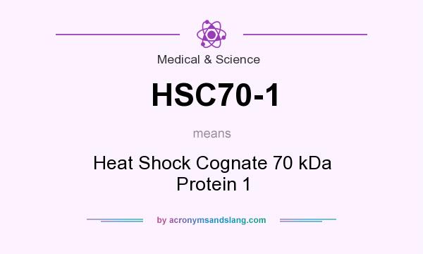 What does HSC70-1 mean? It stands for Heat Shock Cognate 70 kDa Protein 1