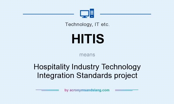 What does HITIS mean? It stands for Hospitality Industry Technology Integration Standards project