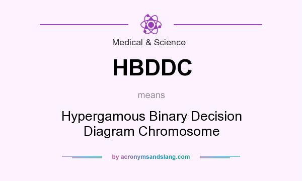 What does HBDDC mean? It stands for Hypergamous Binary Decision Diagram Chromosome