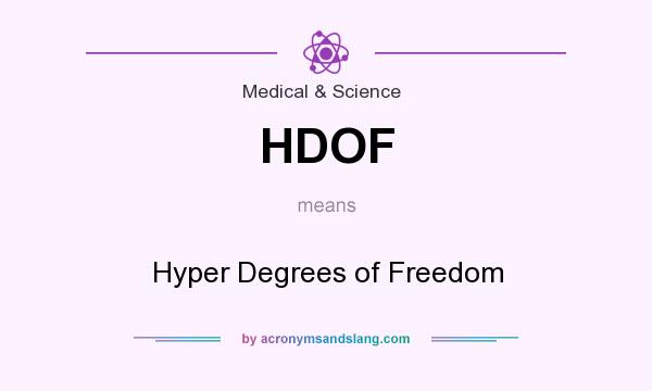 What does HDOF mean? It stands for Hyper Degrees of Freedom