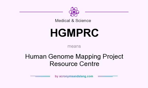 What does HGMPRC mean? It stands for Human Genome Mapping Project Resource Centre